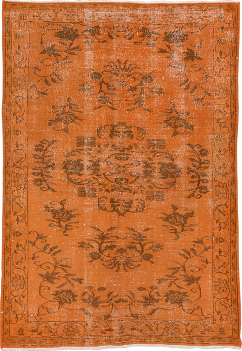 Vintage Overdyed Area Rug (5' x 8')
